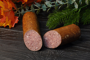 Фото Колбаса из марала полукопченая