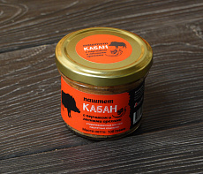 Паштет из мяса кабана с перчиком и лесными орехами 100г