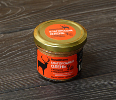 Паштет из мяса благородного оленя с кагором и черносливом 100г